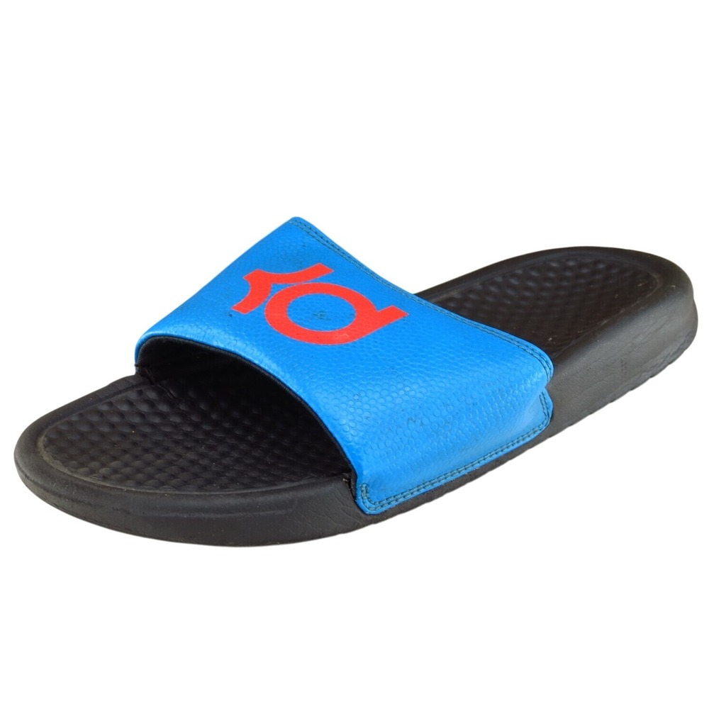 Nike Kevin durant Youth Boys Shoes Sz 5‎ M Blue Synthetic Slide
